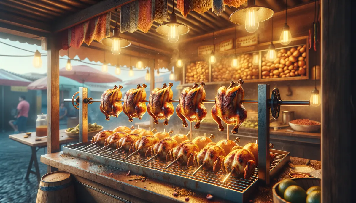 Automatizacion para asaderos y pollerias