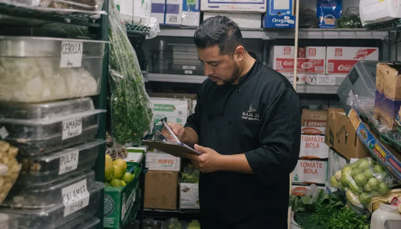 Control de inventario automatizado para restaurantes