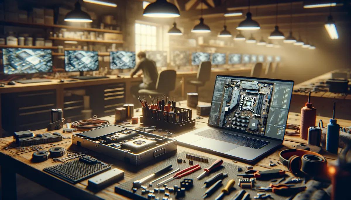 Automatizacion para talleres de reparacion de computadoras