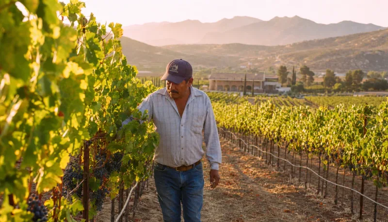 Automatización para viñedos en Valle de Guadalupe