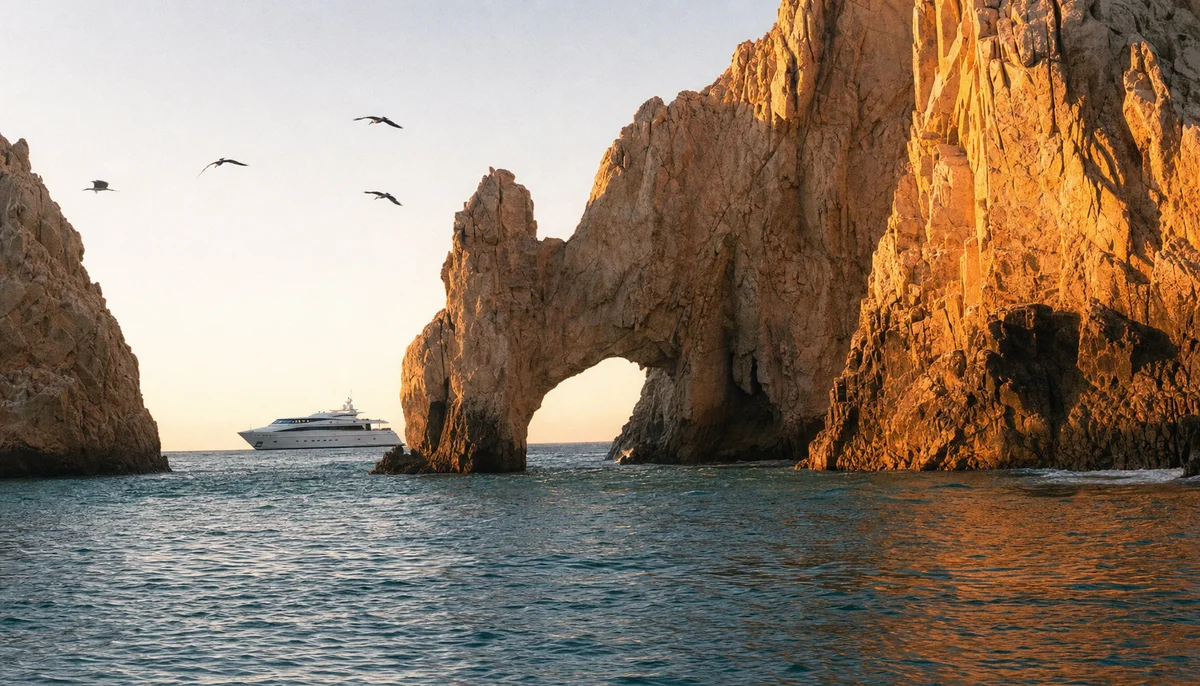 El Arco de Cabo San Lucas al atardecer